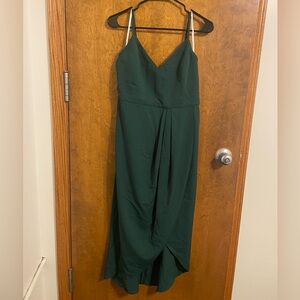 Lulus green long dress